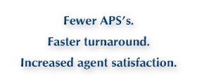 Fewer APS's with Teleunderwriting with Voice Signature